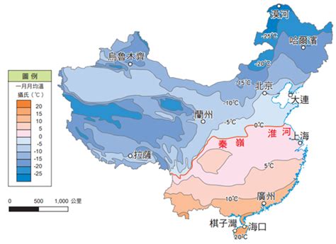 中國冬季季風風向|陪你讀地理～第八集 【中國的氣候】